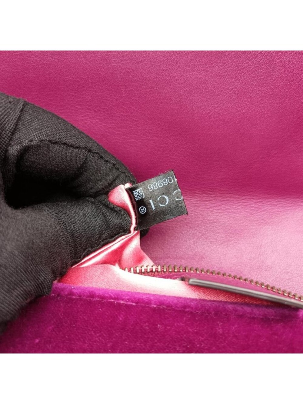 ★SOLD★ Gucci GG Marmont Purple Velour Shoulder - Picture 13 of 15